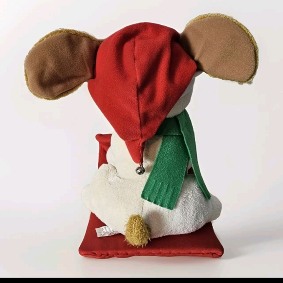 Hallmark Christmas Rockin Rover Dog On Sled Animated Barks Jingle Bells - Picture 4 of 7